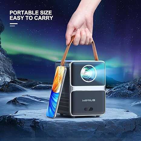 wimius portable mini projector p61