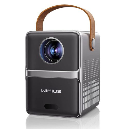 WiMiUS Portable Mini Projector 1080P Full HD Resolution