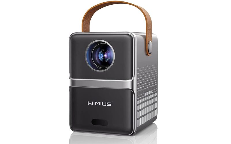 WiMiUS Portable Mini Projector 1080P Full HD Resolution